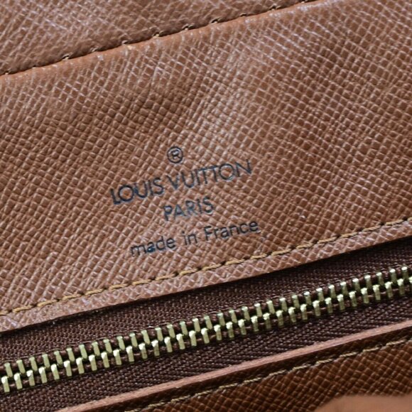 LOUIS VUITTON Nile Crossbody Shoulder Bag Monogram Leather Brown - Picture 11 of 14